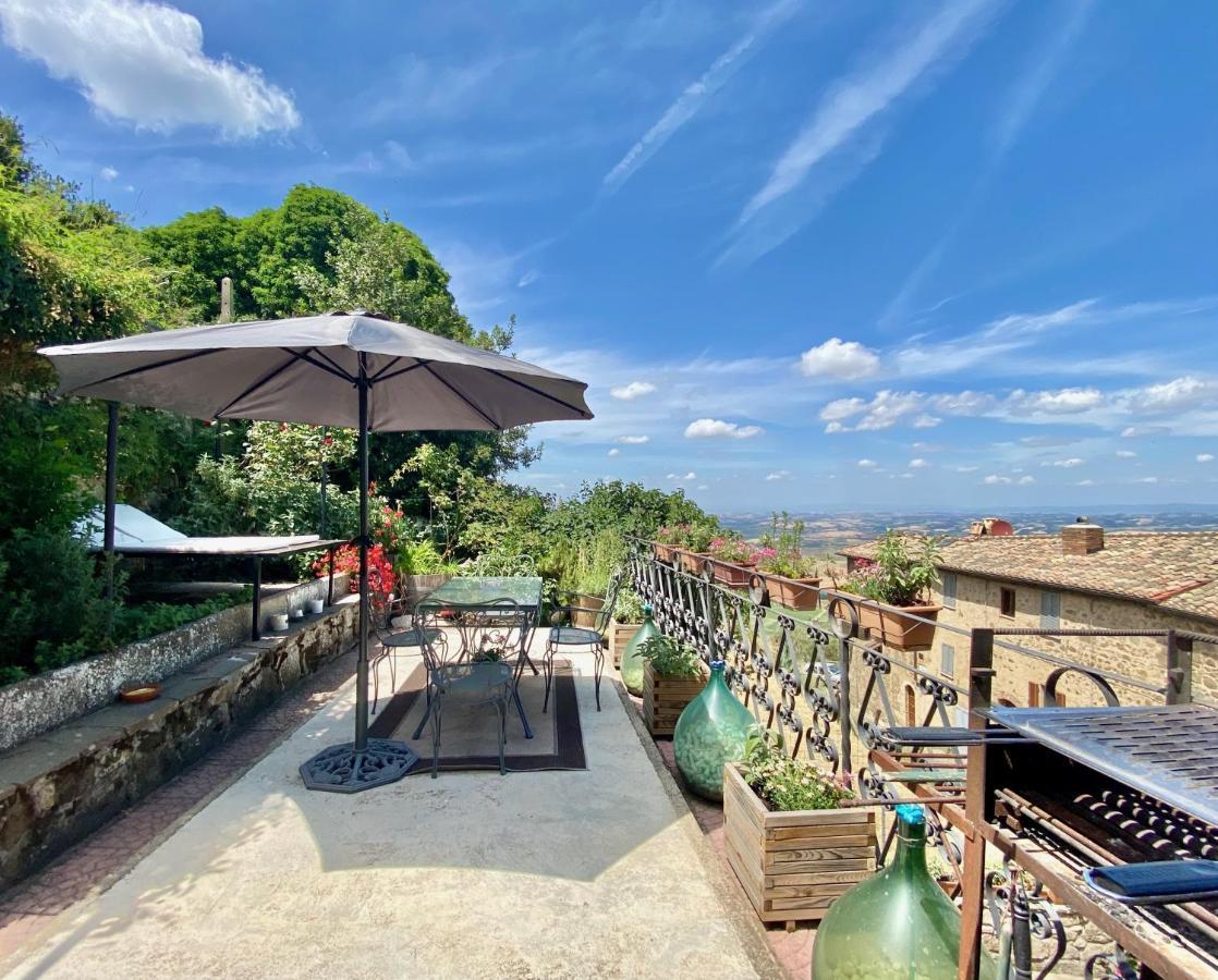 Panoramic Nest In Montalcino Villa Ngoại thất bức ảnh